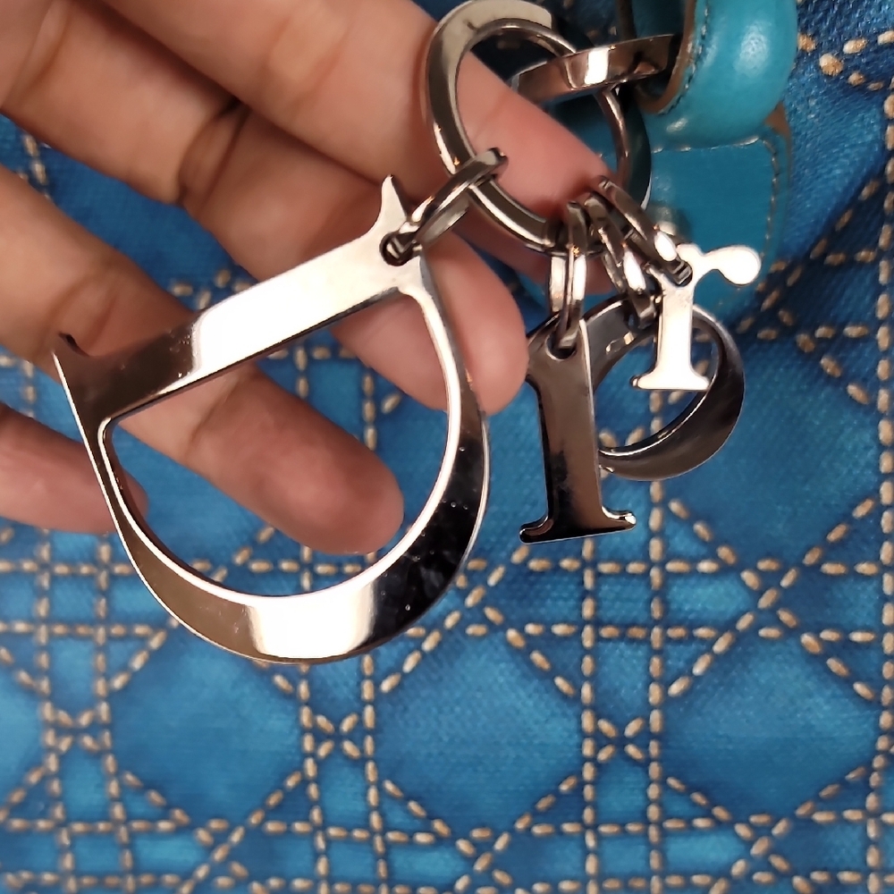 Blue Designer Handbag - Picture 7 of 15